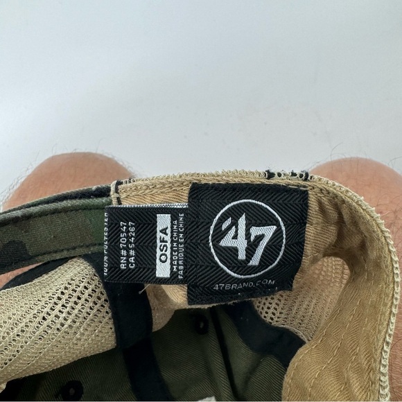 Texas A&M Camouflage Hunting / Fishing Cap- Unisex - Picture 5 of 5